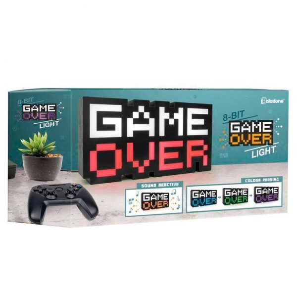 Lámpara 8bits game over